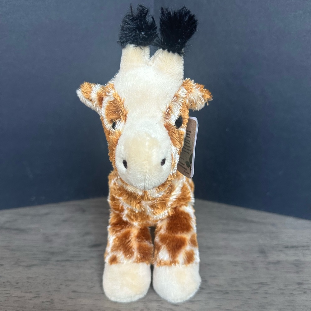 Adorable Plush Giraffe Toy - Brown and Cream